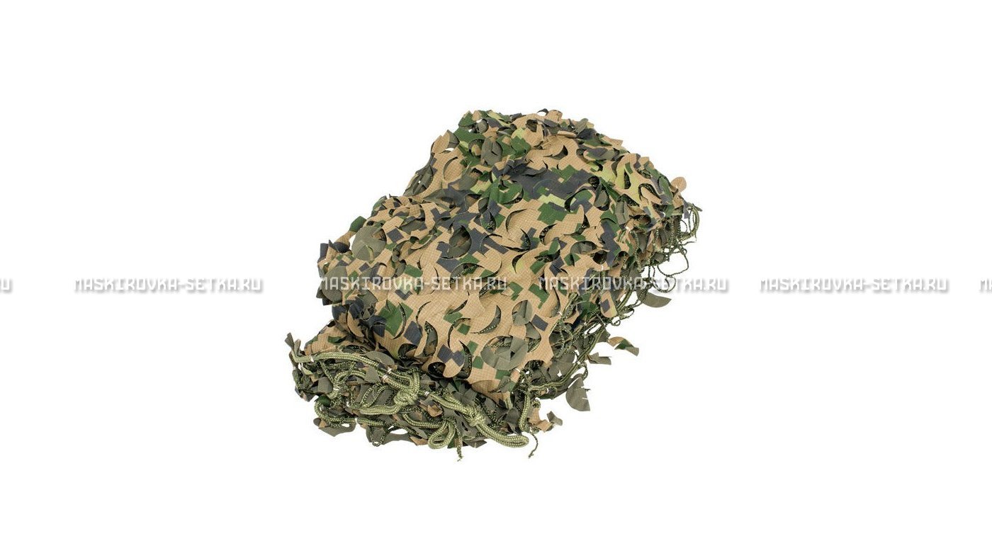 Массеть Camosystems Пейзаж-Профи Лес 3D 1,8х6 м  – купить по цене 7700 руб. в интернет-магазине в городе Киров картинка 6