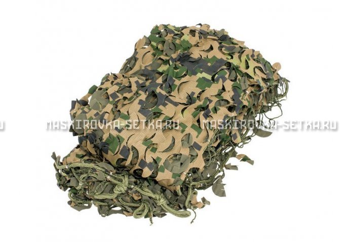 Массеть Camosystems Пейзаж-Профи Лес 3D 1,8х6 м  – купить по цене 7700 руб. в интернет-магазине в городе Киров картинка 1