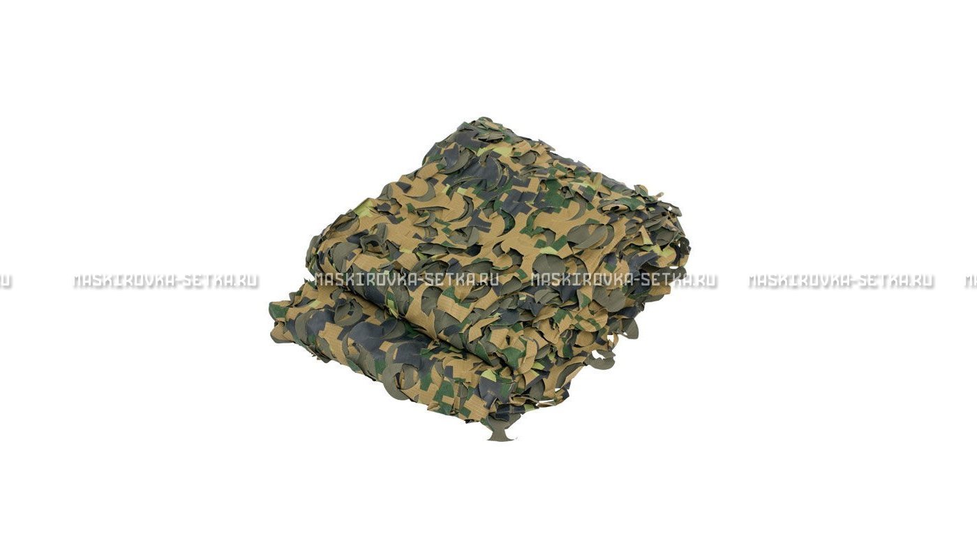 Сетка Camosystems Пейзаж Лес 3D 2,2х6 м  – купить по цене 6200 руб. в интернет-магазине в городе Киров картинка 6