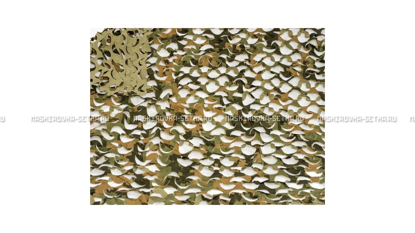 Сетка Camosystems Пейзаж Полынь 3D 2,4х6 м  – купить по цене 6200 руб. в интернет-магазине в городе Киров картинка 7