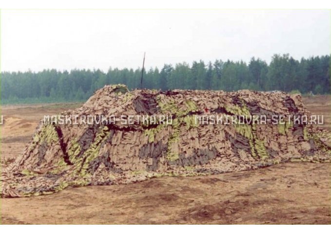 Маскировочный комплект сеть МКТ-4П Поле 12х18 м – купить по цене 128500 руб. в интернет-магазине в городе Киров картинка 1