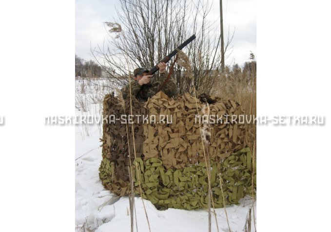 Маскировочная сеть МКТ-2П Поле 2х6 м – купить по цене 3500 руб. в интернет-магазине в городе Киров картинка 3