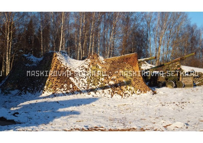 Маскировочная сеть МКТ-2П Поле 2х6 м – купить по цене 3500 руб. в интернет-магазине в городе Киров картинка 6