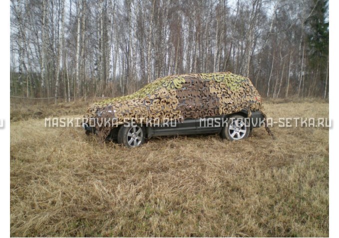 Маскировочная сеть МКТ-2П Поле 2х6 м – купить по цене 3500 руб. в интернет-магазине в городе Киров картинка 4