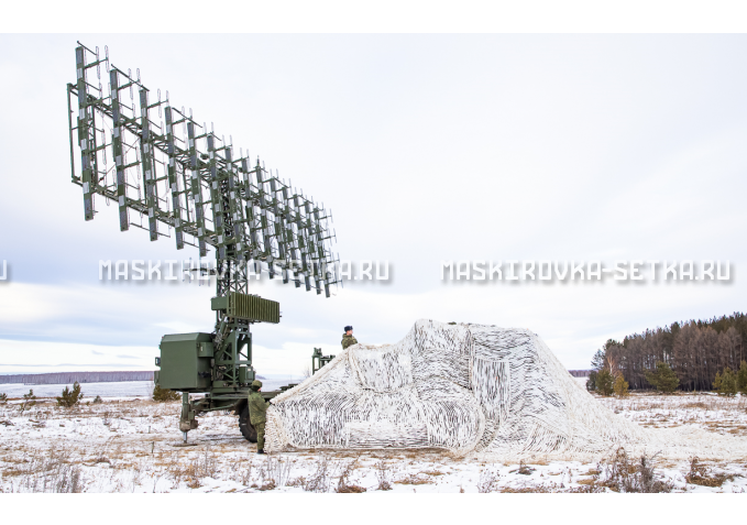 Маскировочный комплект МКТ-2С Снег 9х12 м – купить по цене 33200 руб. в интернет-магазине в городе Киров картинка 9
