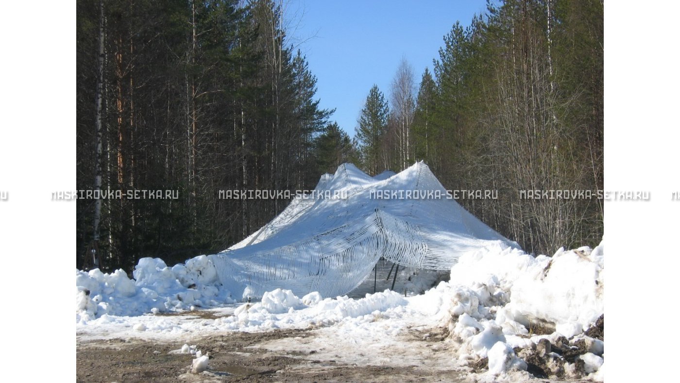 Маскировочный комплект МКТ-2С Снег 9х12 м – купить по цене 33200 руб. в интернет-магазине в городе Киров картинка 26