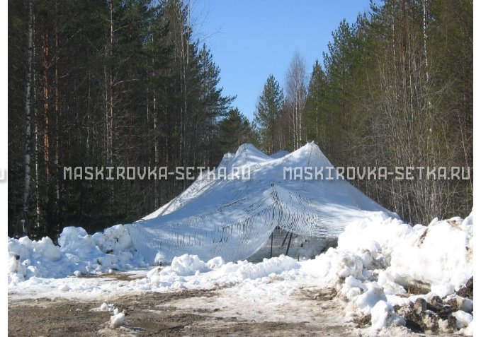 Маскировочный комплект МКТ-2С Снег 9х12 м – купить по цене 33200 руб. в интернет-магазине в городе Киров картинка 3