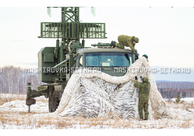Маскировочный комплект МКТ-2С Снег 9х12 м – купить по цене 33200 руб. в интернет-магазине в городе Киров картинка 1