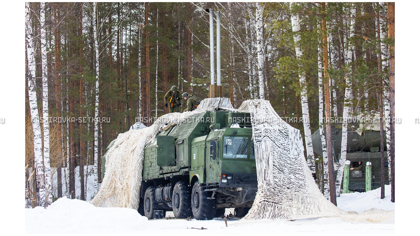 Маскировочный комплект МКТ-2С Снег 9х12 м – купить по цене 33200 руб. в интернет-магазине в городе Киров картинка 28