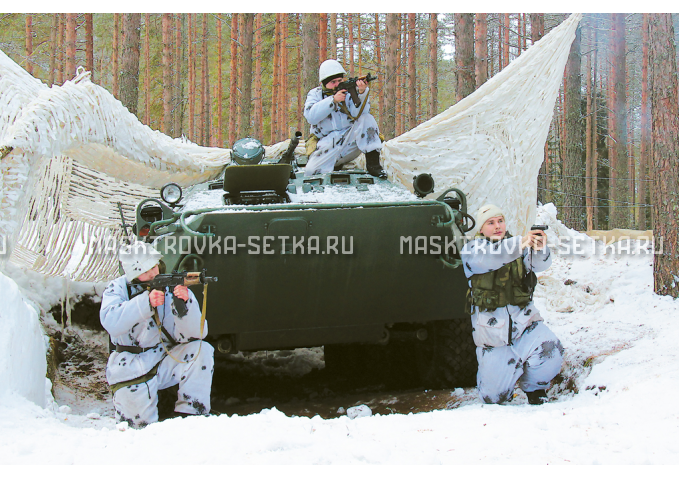 Маскировочный комплект МКТ-2С Снег 9х12 м – купить по цене 33200 руб. в интернет-магазине в городе Киров картинка 6