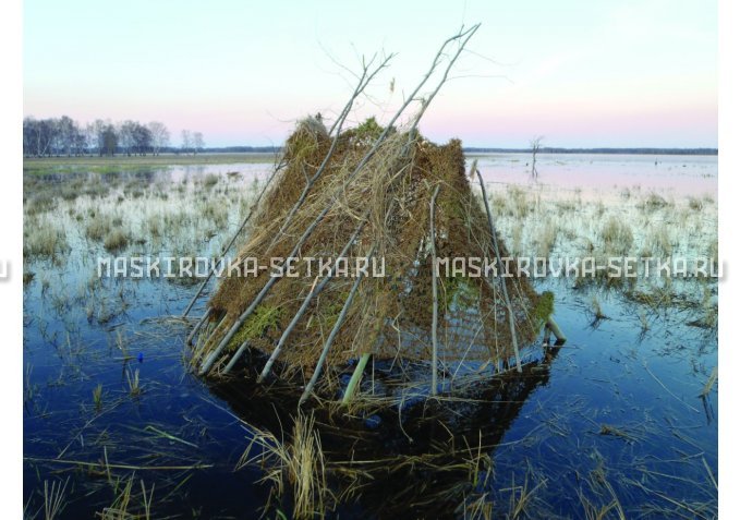 Маскировочная сетка МКТ-3П Солома 1,5х3 м – купить по цене 3400 руб. в интернет-магазине в городе Киров картинка 5