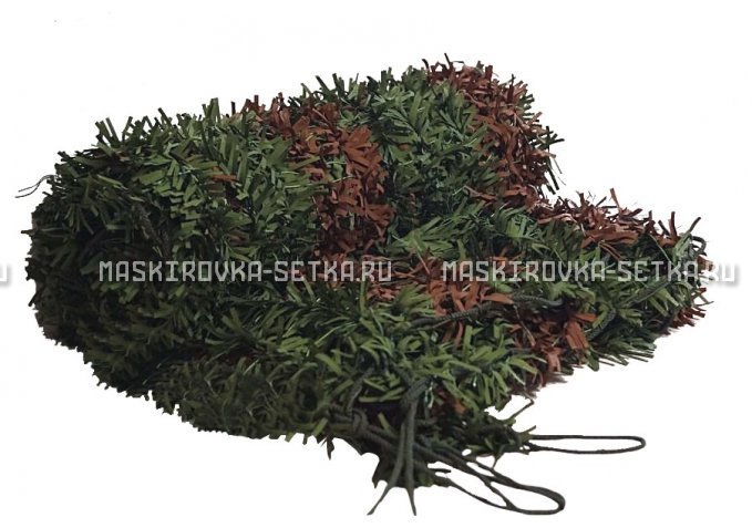Маскировочная сеть Зеленя 2х3 м (зелено-коричневая) – купить по цене 3200 руб. в интернет-магазине в городе Киров картинка 5